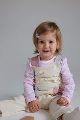 Girl Baby 2 Pcs Suit Unicorn Printed Sweatshirt Salopet Jumpsuit