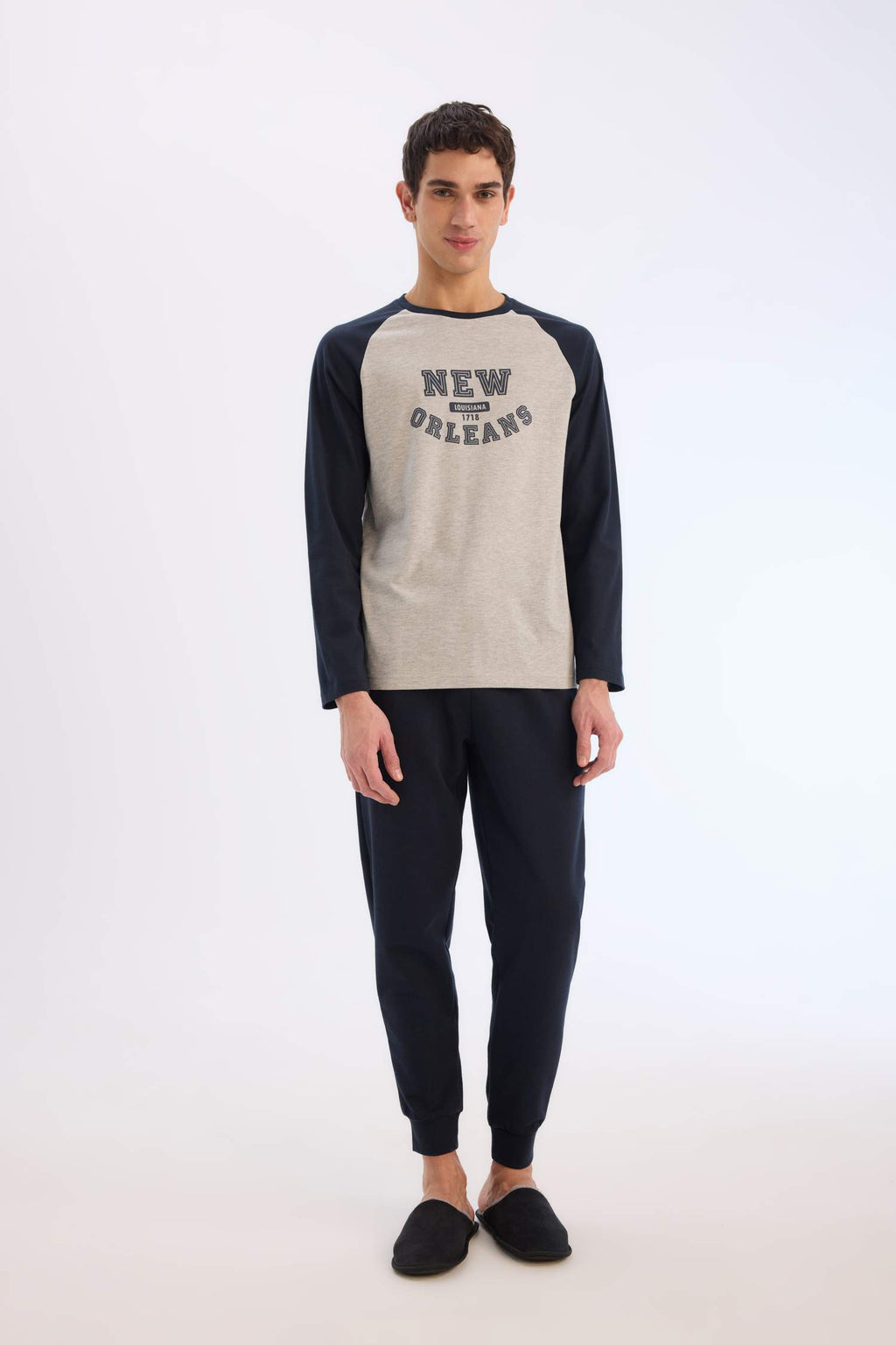 Regular Fit Long Sleeve 2 Piece Set