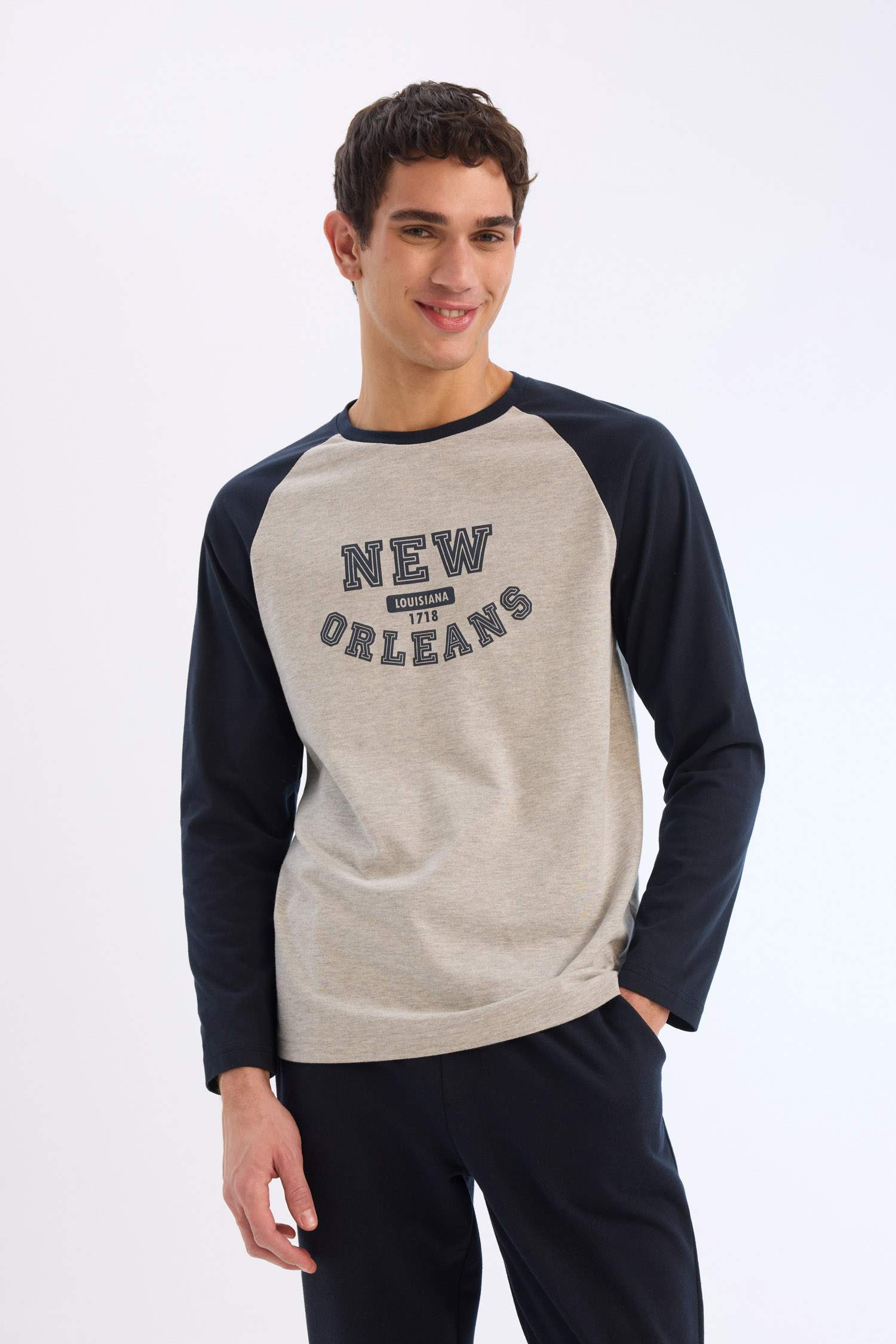 Regular Fit Long Sleeve 2 Piece Set