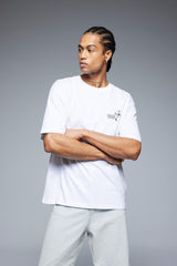 Boxy Fit Looney Tunes Licensed Crew Neck Printed T-Shirt