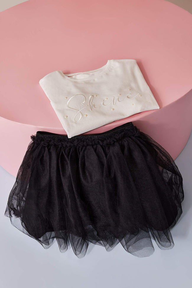 Gir Flexible Waist Tutu Skirt Main Image