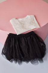 Gir Flexible Waist Tutu Skirt