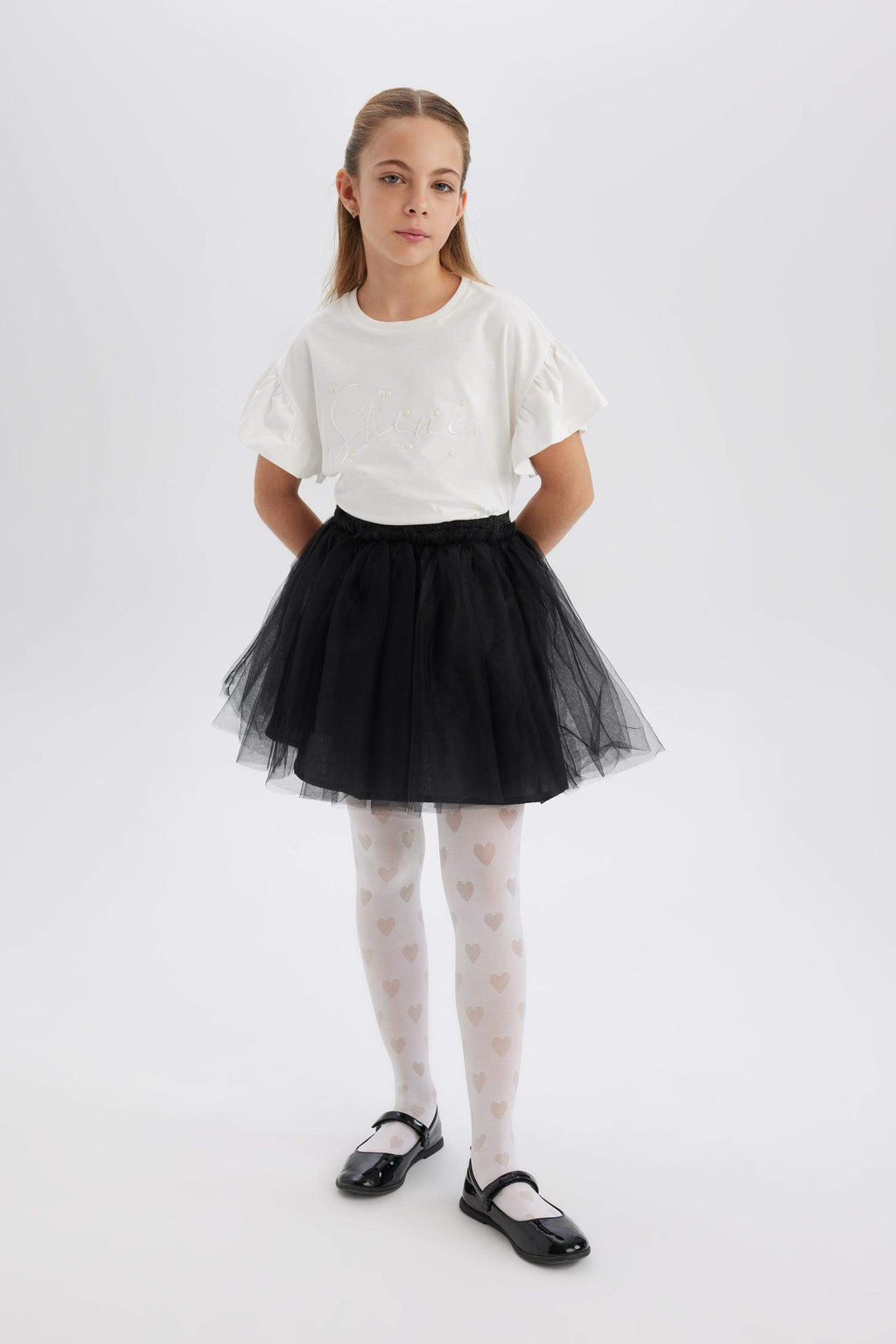 Gir Flexible Waist Tutu Skirt