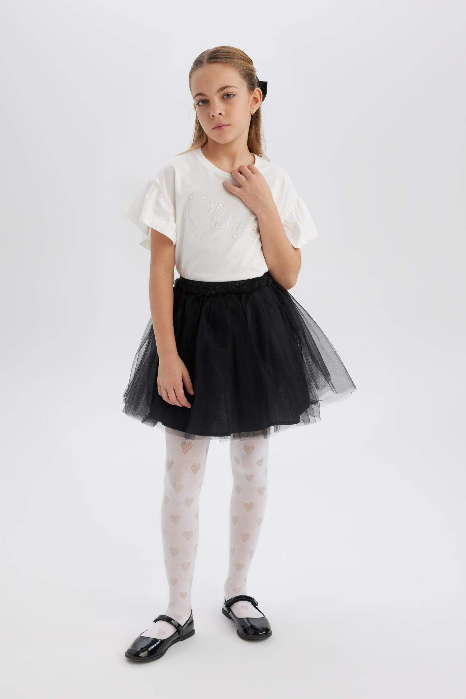 Gir Flexible Waist Tutu Skirt