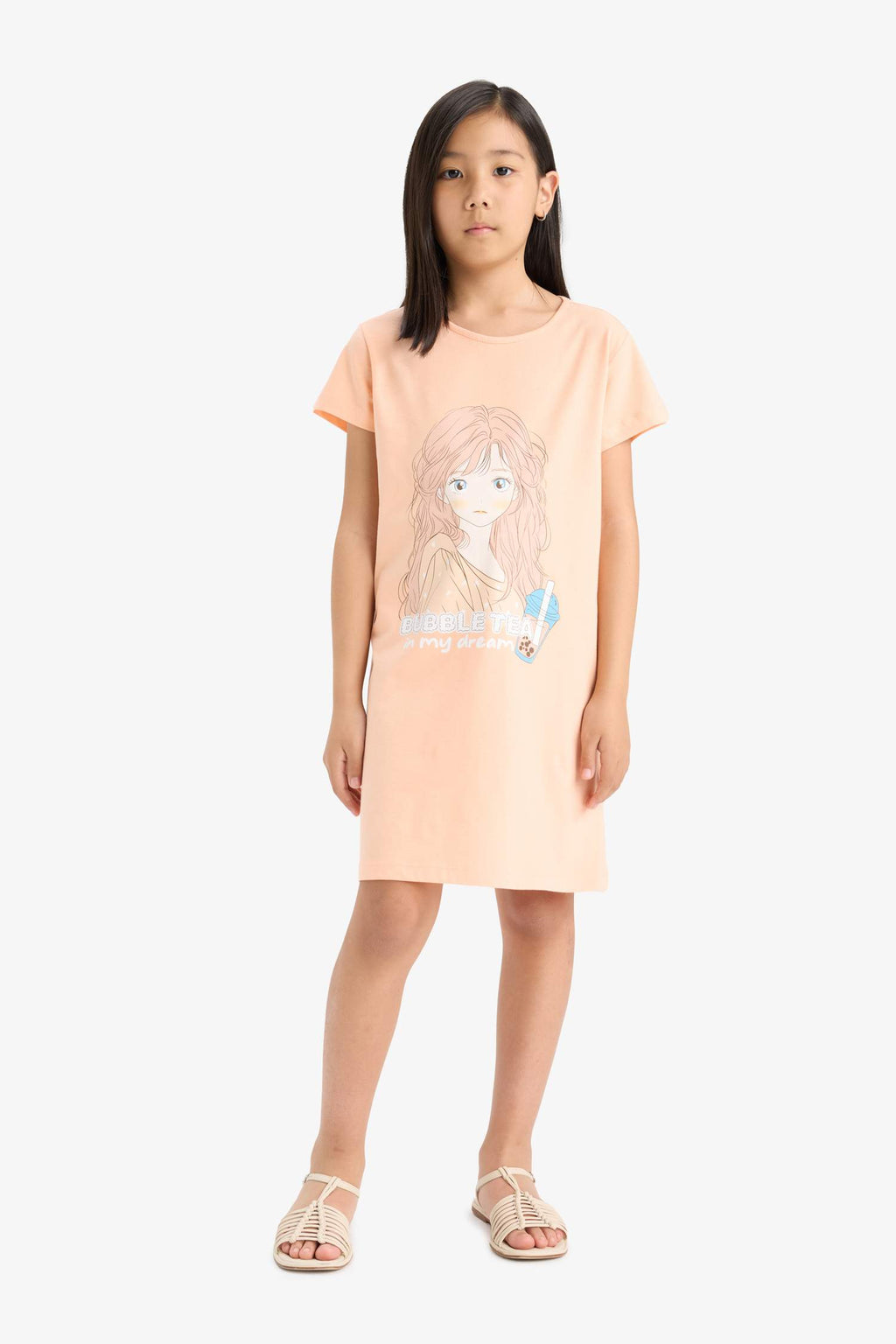 Girl Short Sleeve Dress