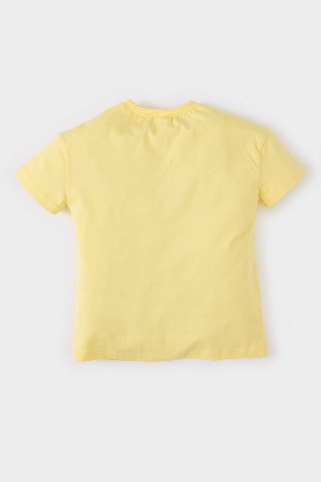 Baby Girl Crew Neck Printed Short Sleeve T-Shirt