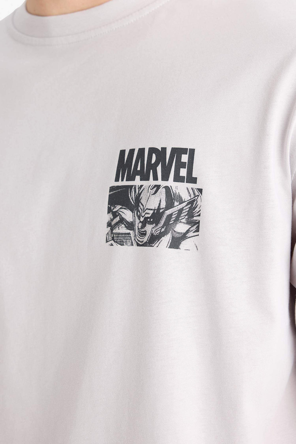 100% Cotton Marvel Avengers Boxy Fit Crew Neck Back Printed Short Sleeve T-Shirt