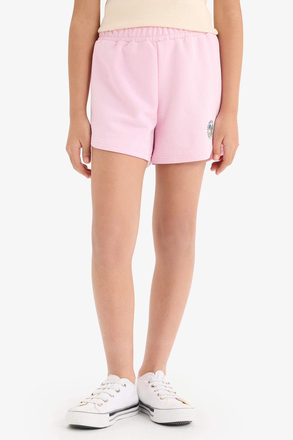 Girl Sweatshirt Fabric Shorts