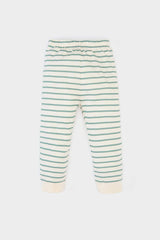 Baby Boy Striped Cotton 2 Piece Pajama Set