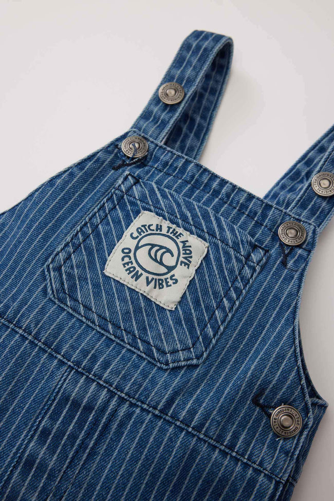 Baby Boy Jean Jumpsuit Main Image