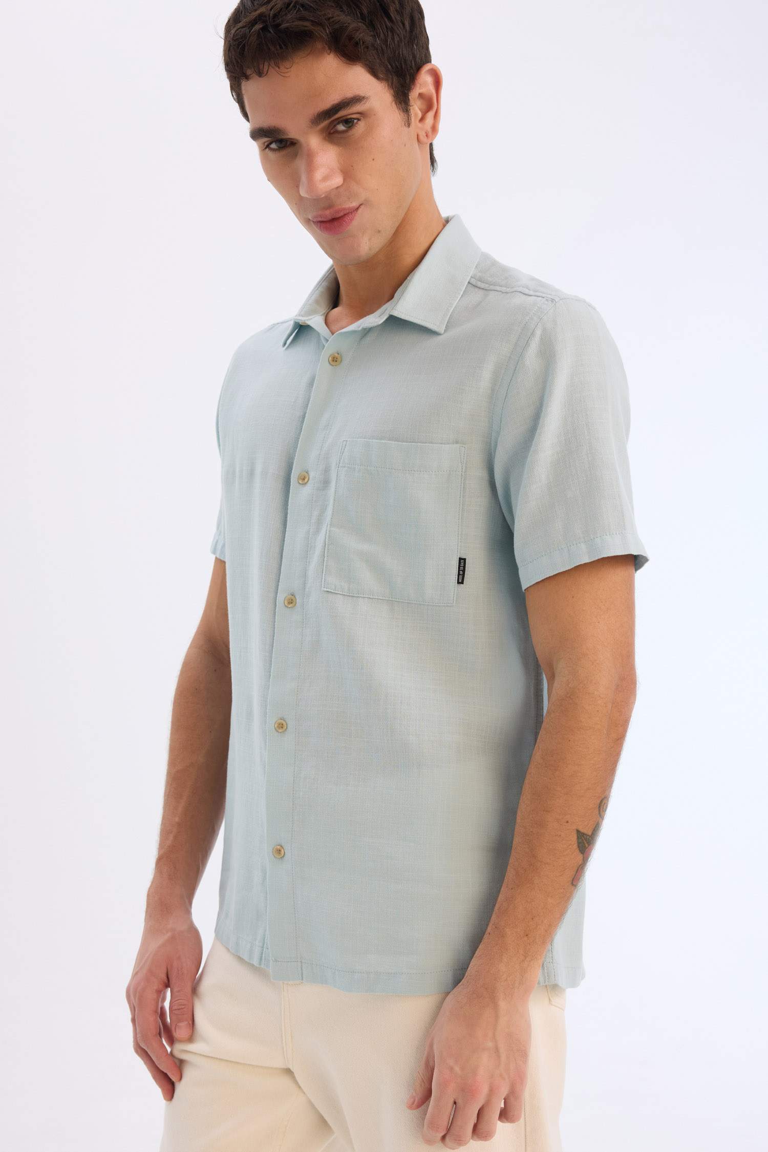 Short Sleeve Shirt Men