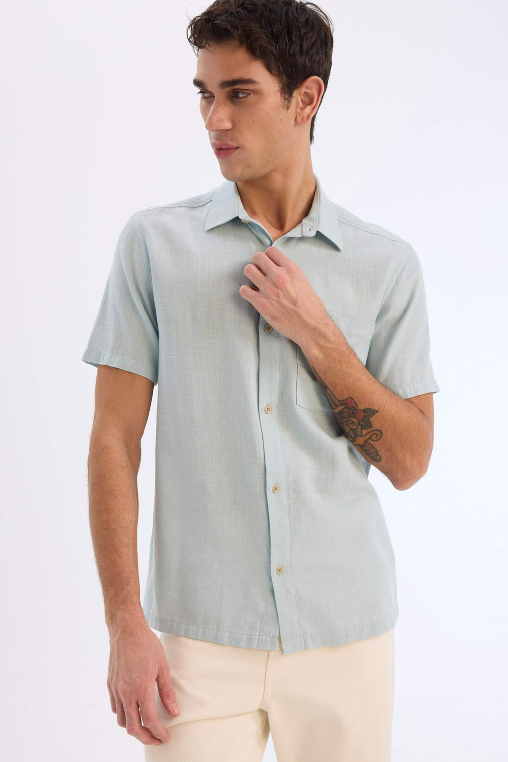 Short Sleeve Shirt Men