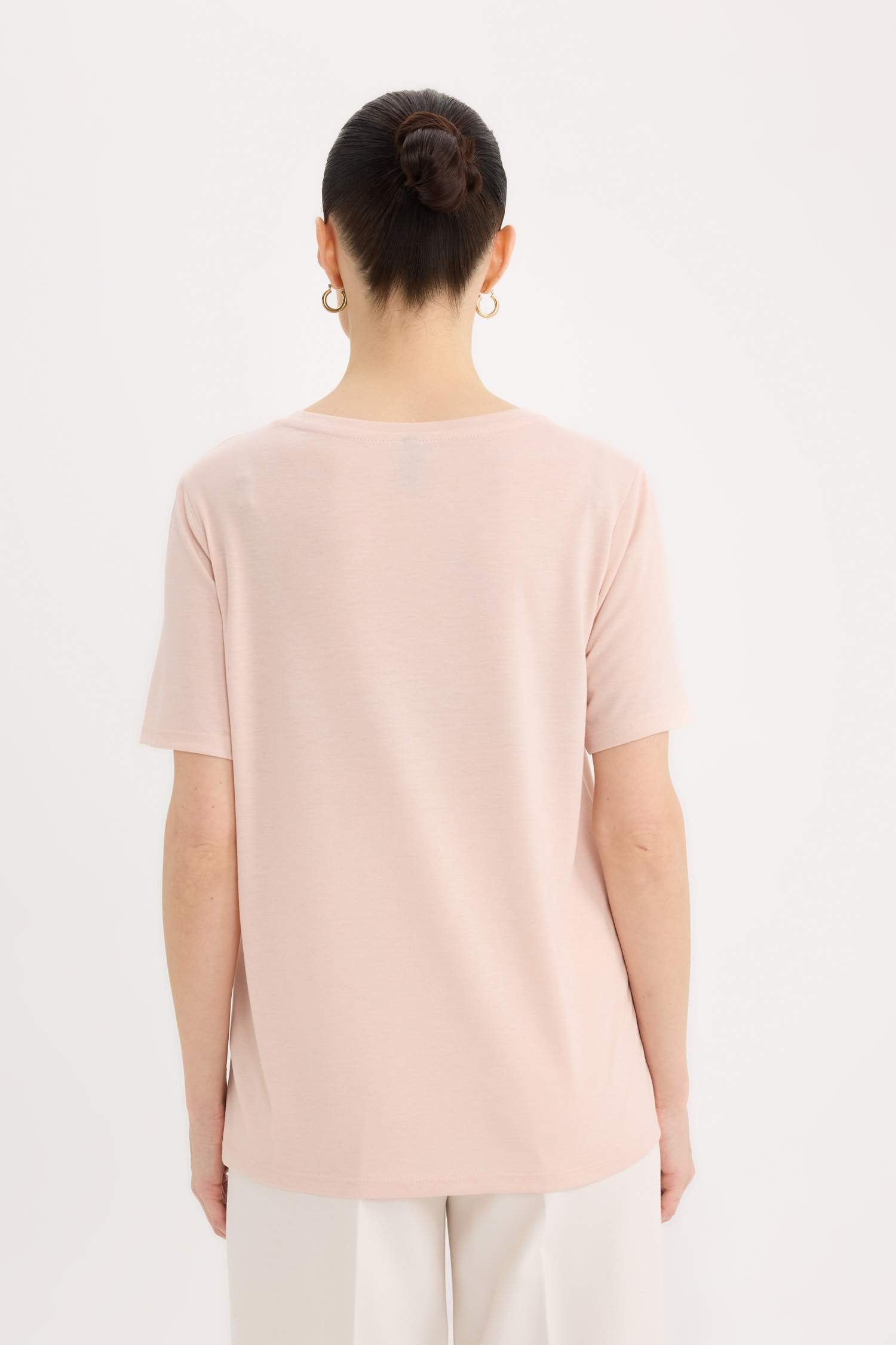 Regular Fit Crew Neck Short Sleeve T-Shirt