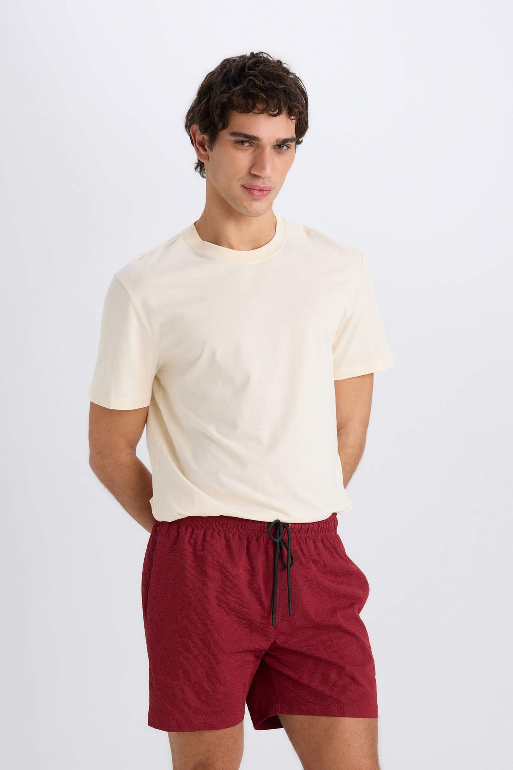 Mesh Lined Short Swim Shorts