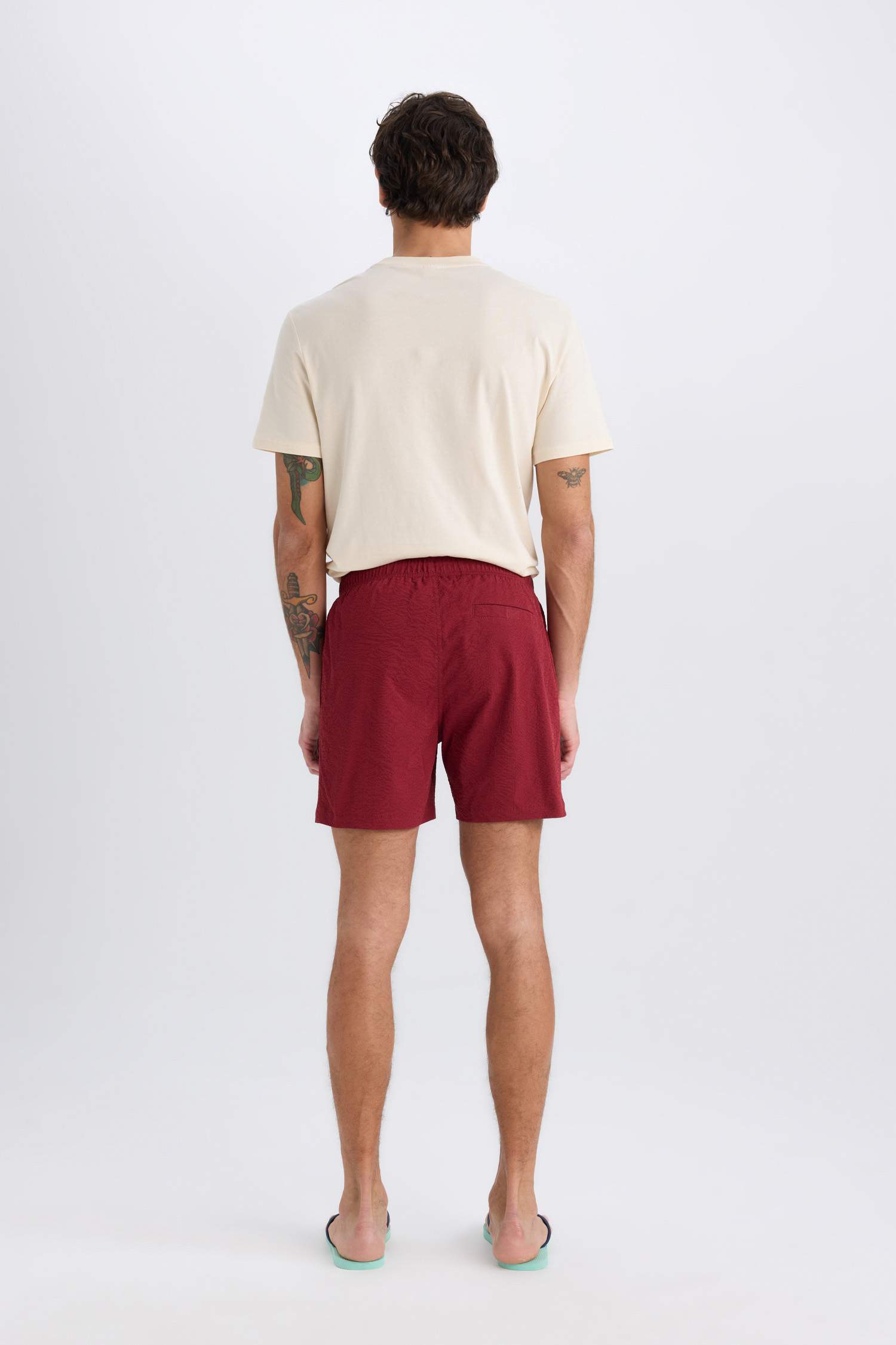 Mesh Lined Short Swim Shorts