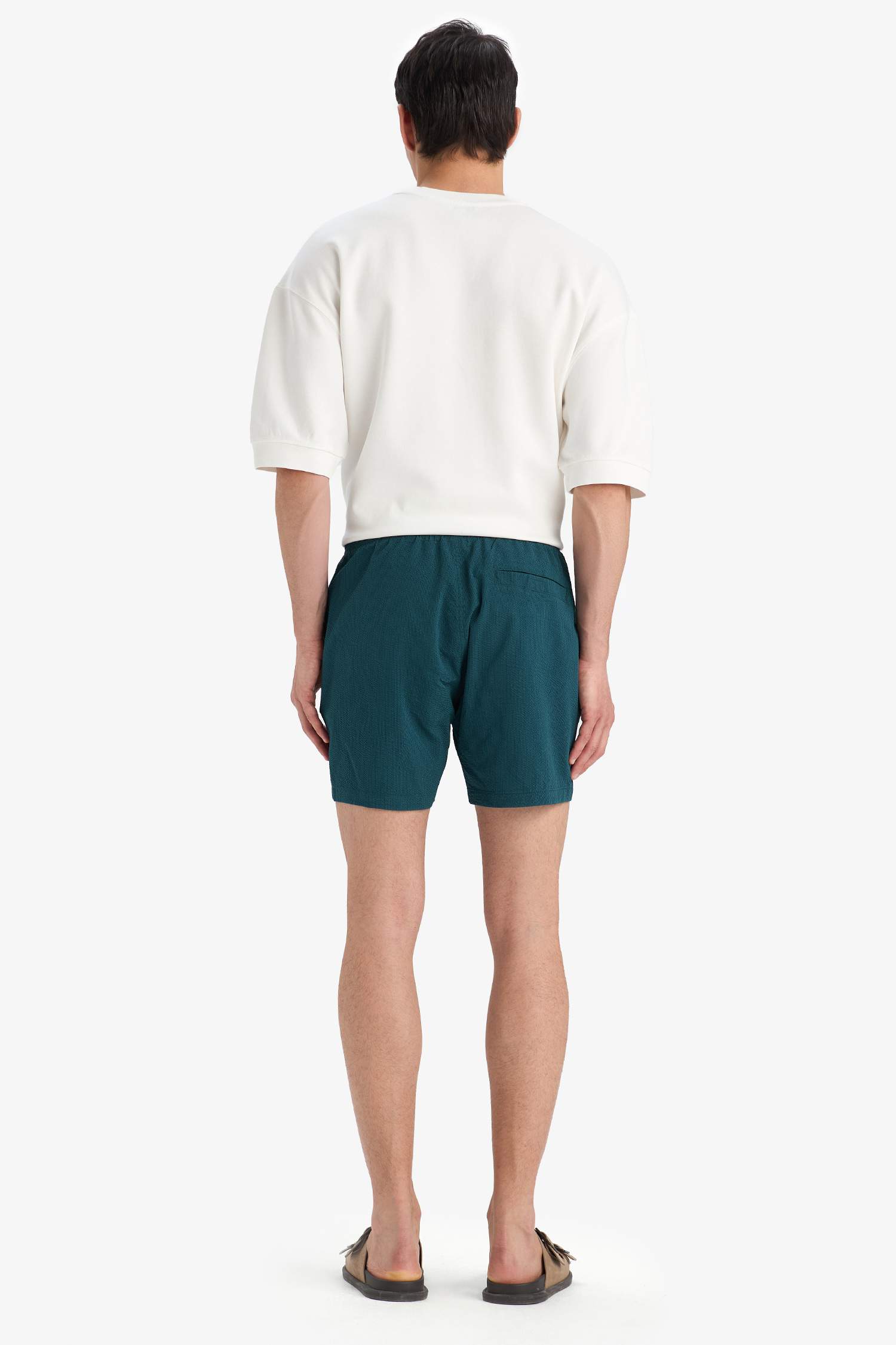 Mesh Lined Short Swim Shorts