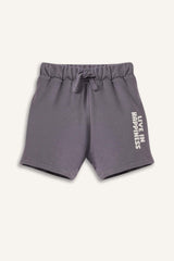 Baby Boy Printed Elastic Waist Shorts