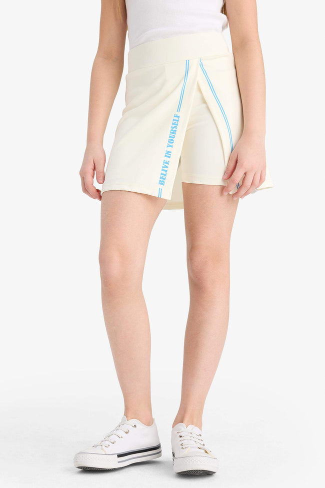 Girl Printed Skort Hover Image