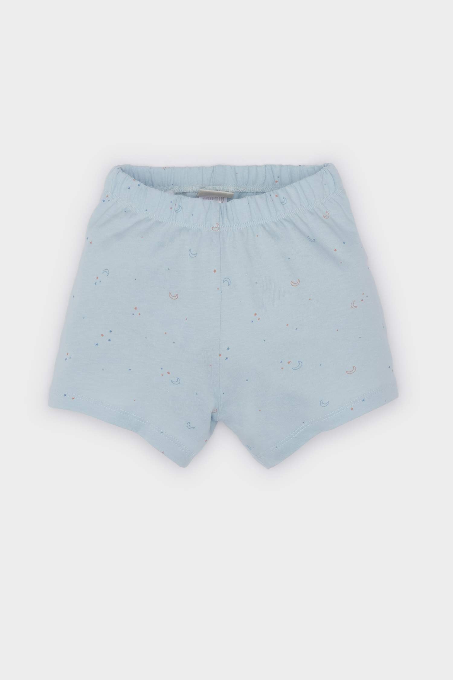 Baby Boy Printed Cotton Top Shorts 2 Piece Pajama Set