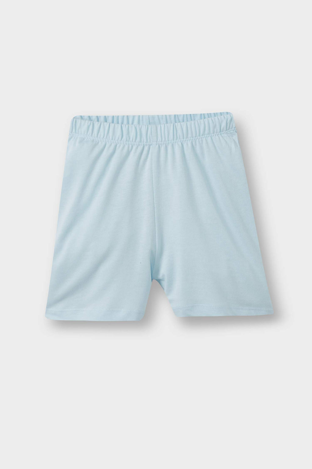 Baby Boy 4-Piece Pajama Set Vehicle Printed Short Sleeve Combed Cotton Top and Shorts