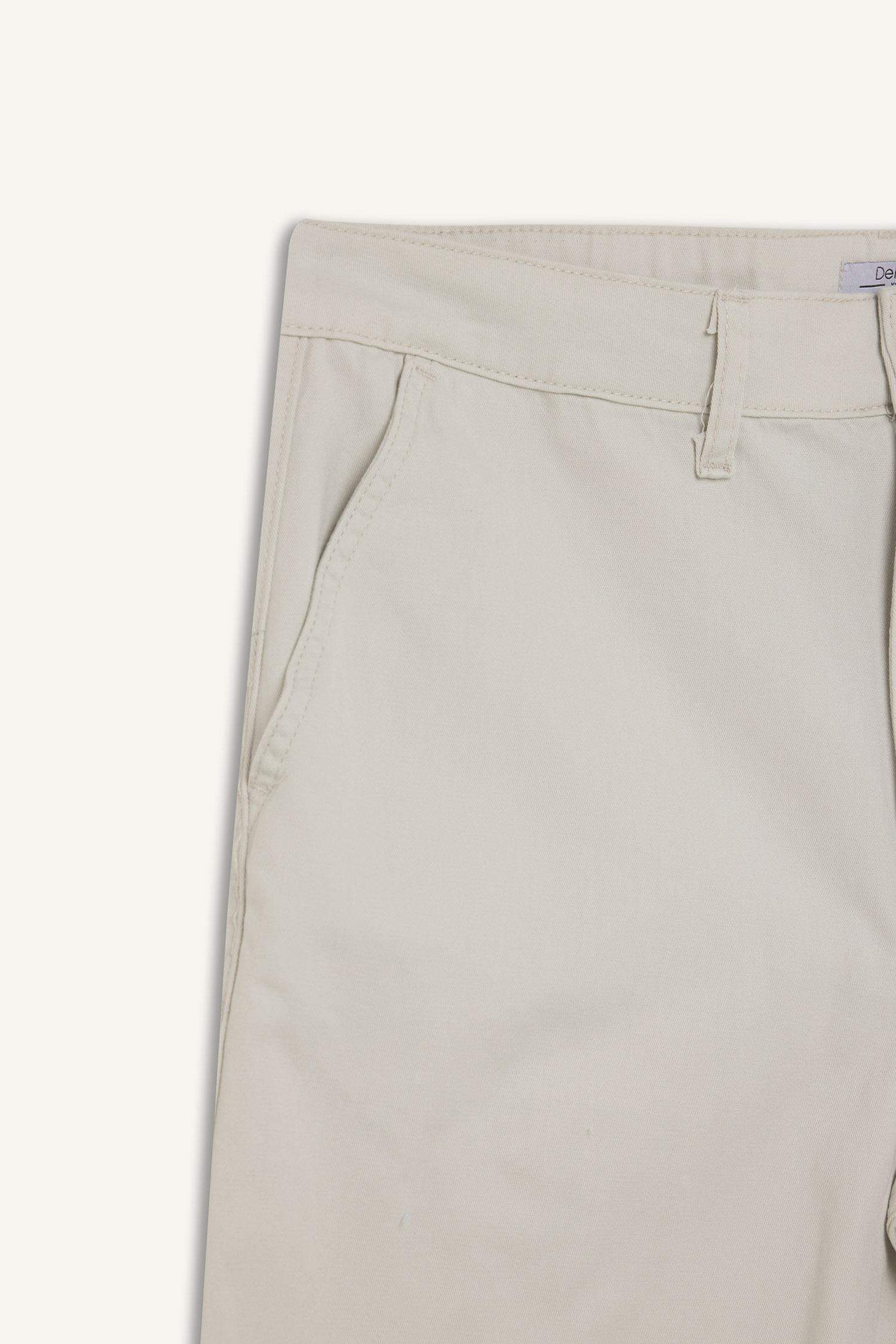 100% Cotton Regular Fit Bermuda Shorts