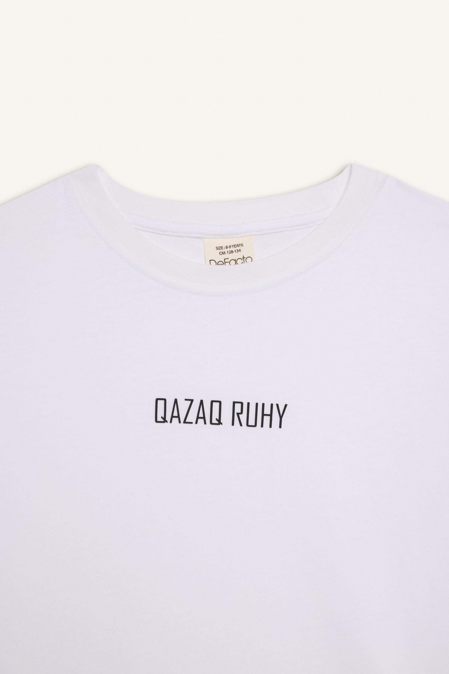 Boy Crew Neck Printed Short Sleeve T-Shirt