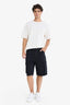 100% Cotton Cargo Fit Jean Bermuda Shorts