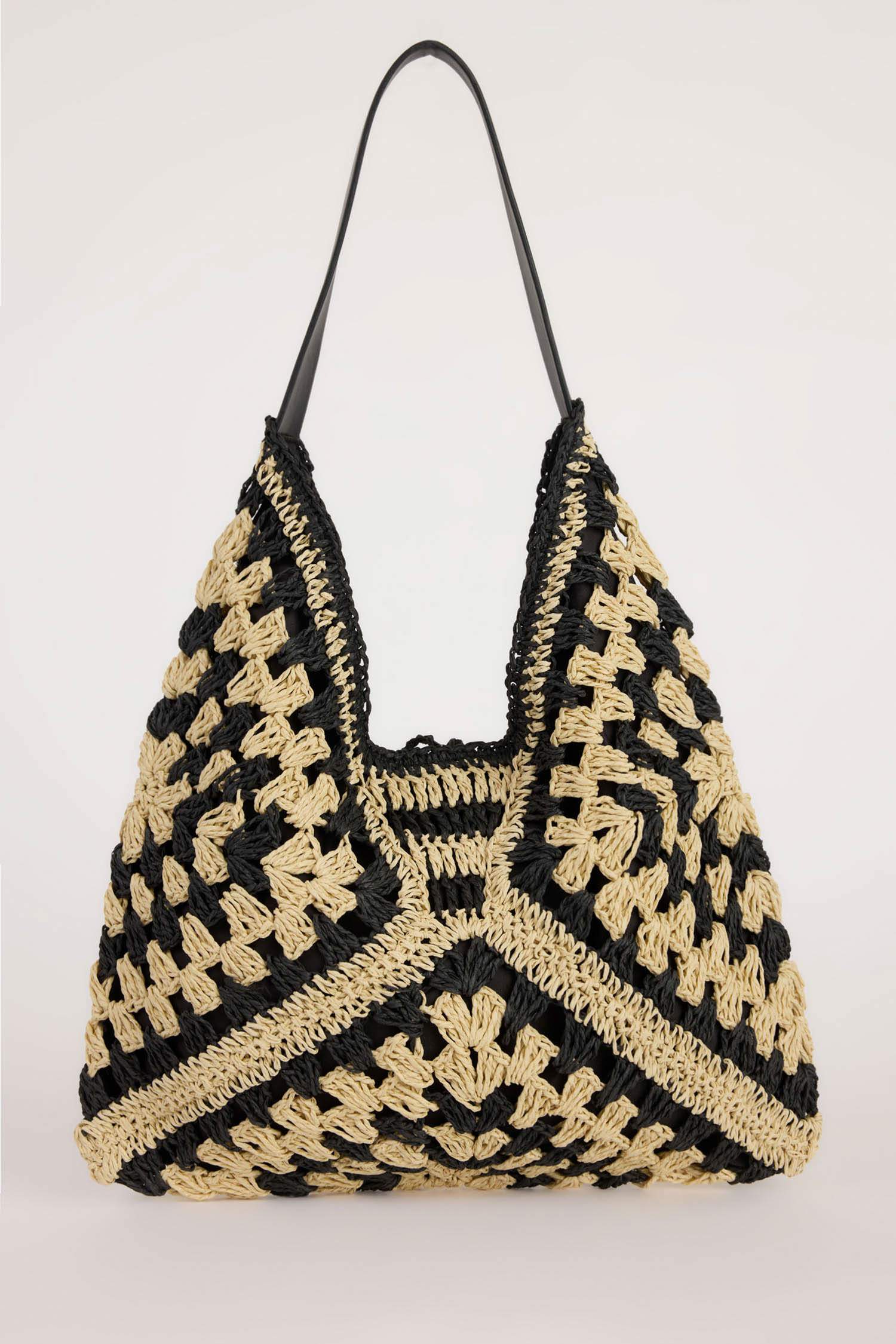 Women's Straw Shoulder Bag