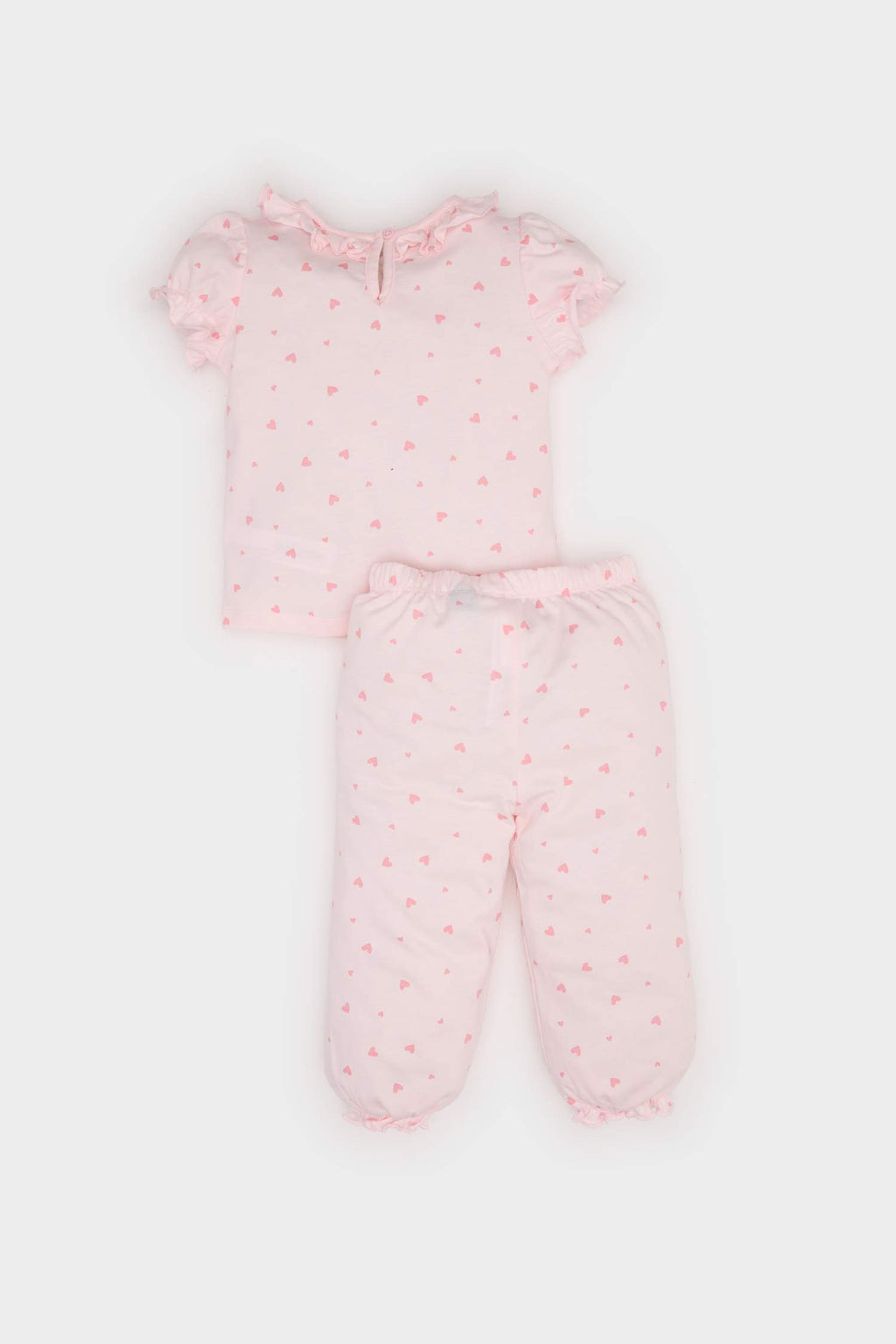 Baby Girl Disney Princess Cotton Top Bottom 2 Piece Pajama Set