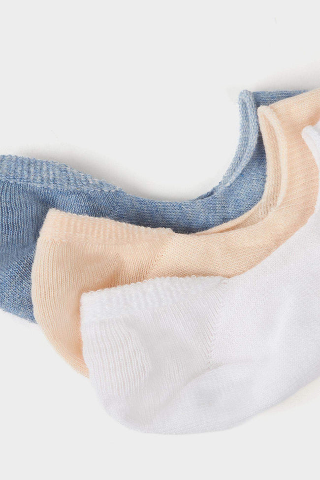 Women 3-Pack Cotton Ballerina Socks Hover Image