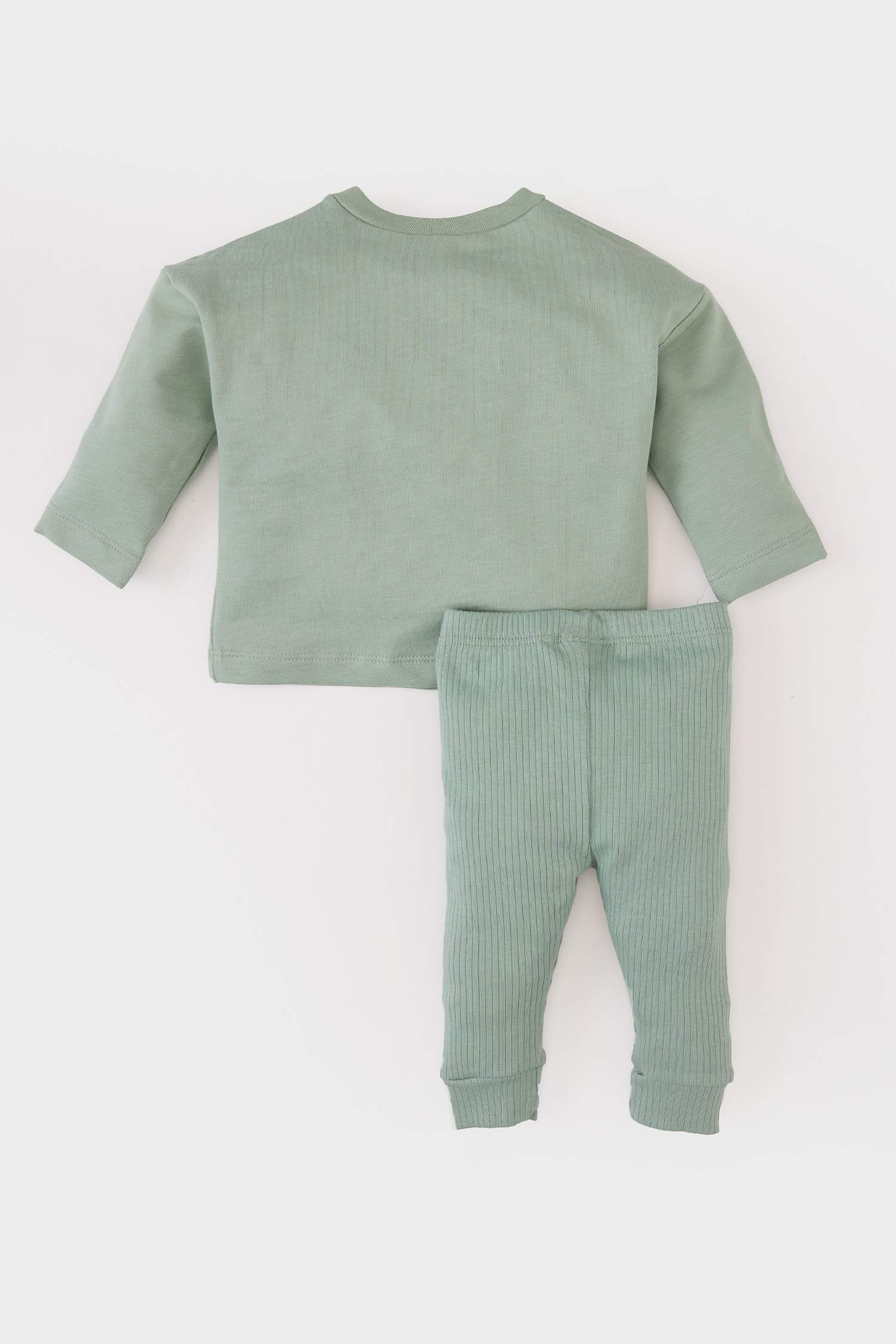 Baby Boy Dinosaur Printed Long Sleeve T-Shirt Bottom 2 Piece Set