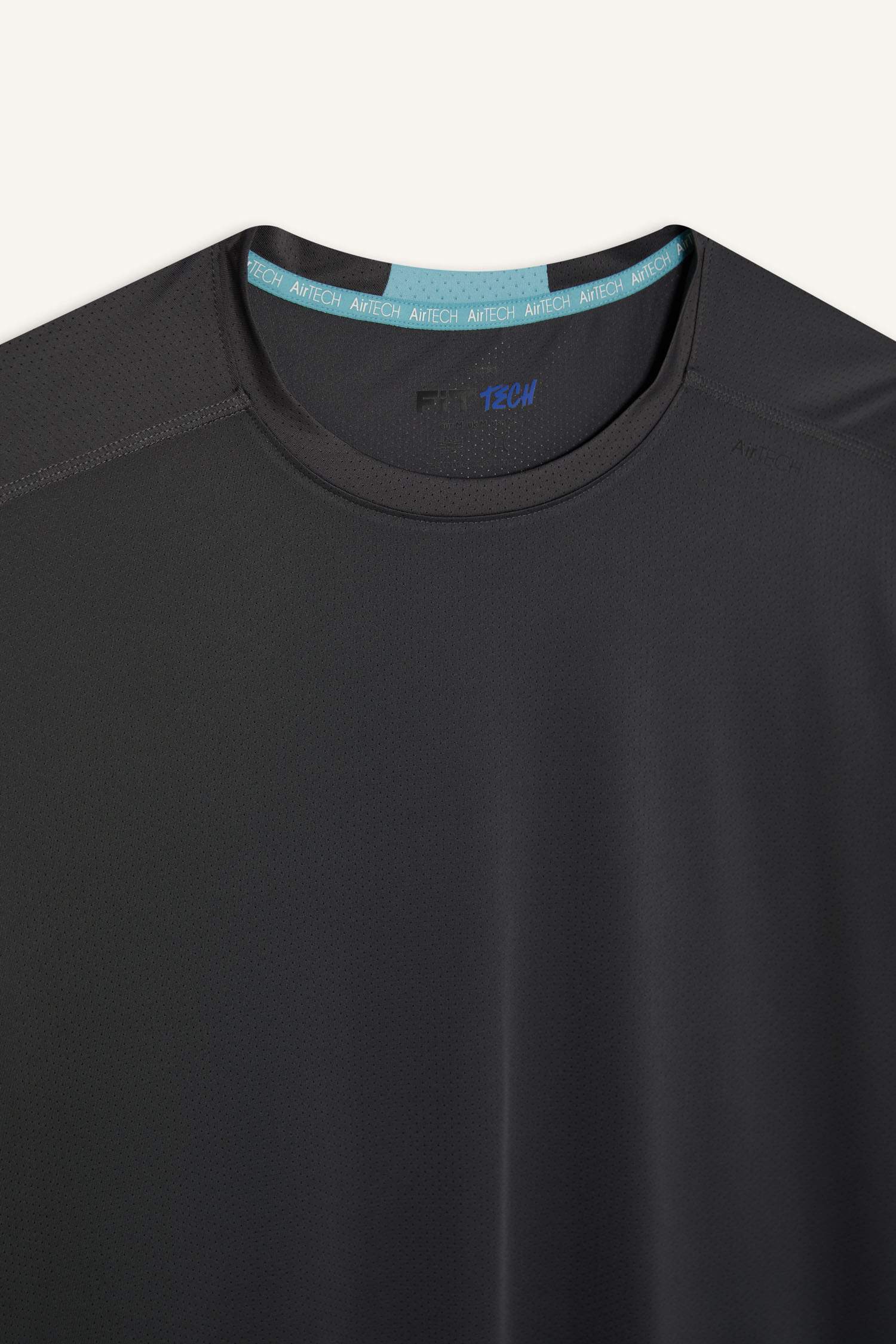 DeFactoFit Standard Fit Crew Neck Sports Short Sleeve T-Shirt