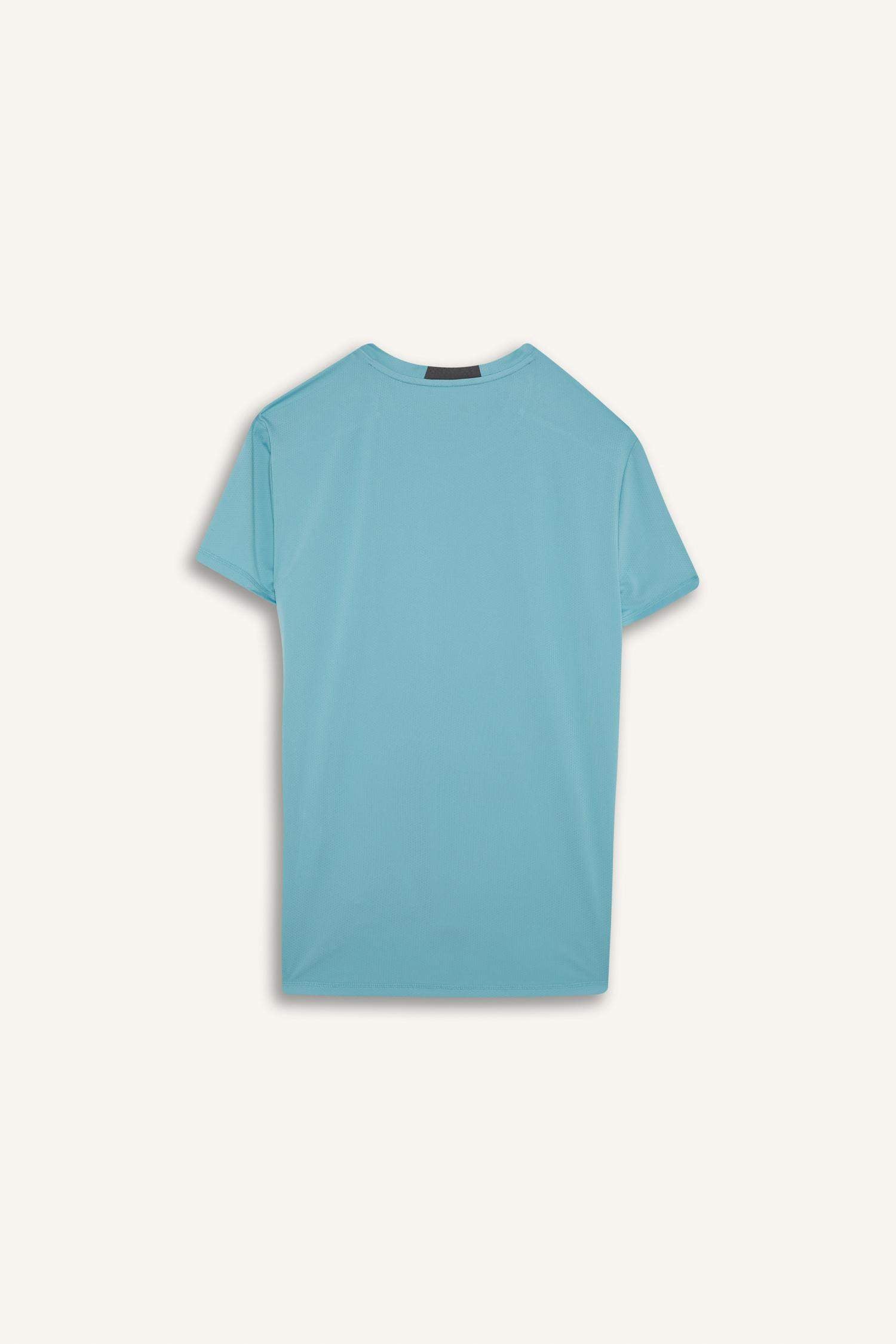 DeFactoFit Standard Fit Crew Neck Sports Short Sleeve T-Shirt