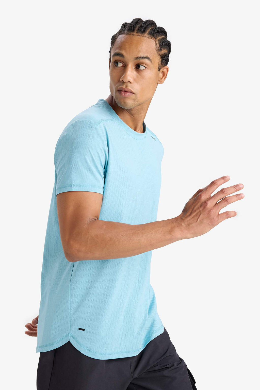 DeFactoFit Standard Fit Crew Neck Sports Short Sleeve T-Shirt