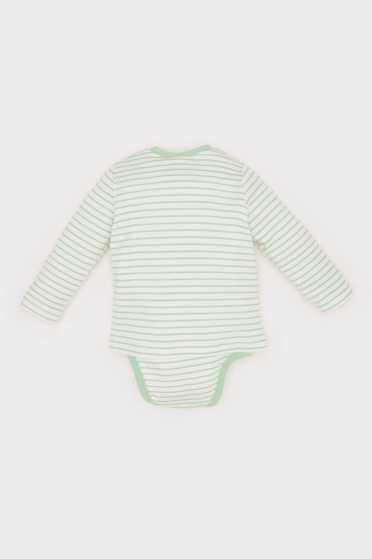 Baby Boy Long Sleeve Long Sleeve Snap Body