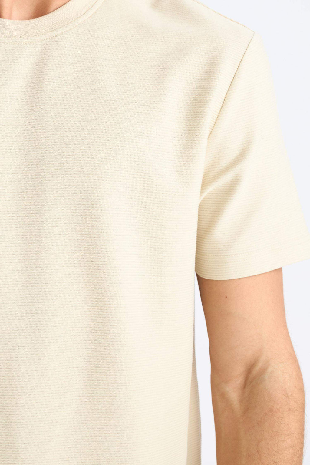 Regular Fit T-Shirt With A Round Neck And Short Sleeves