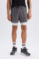 DeFactoFit Slim Fit Tight Cut Sports Shorts