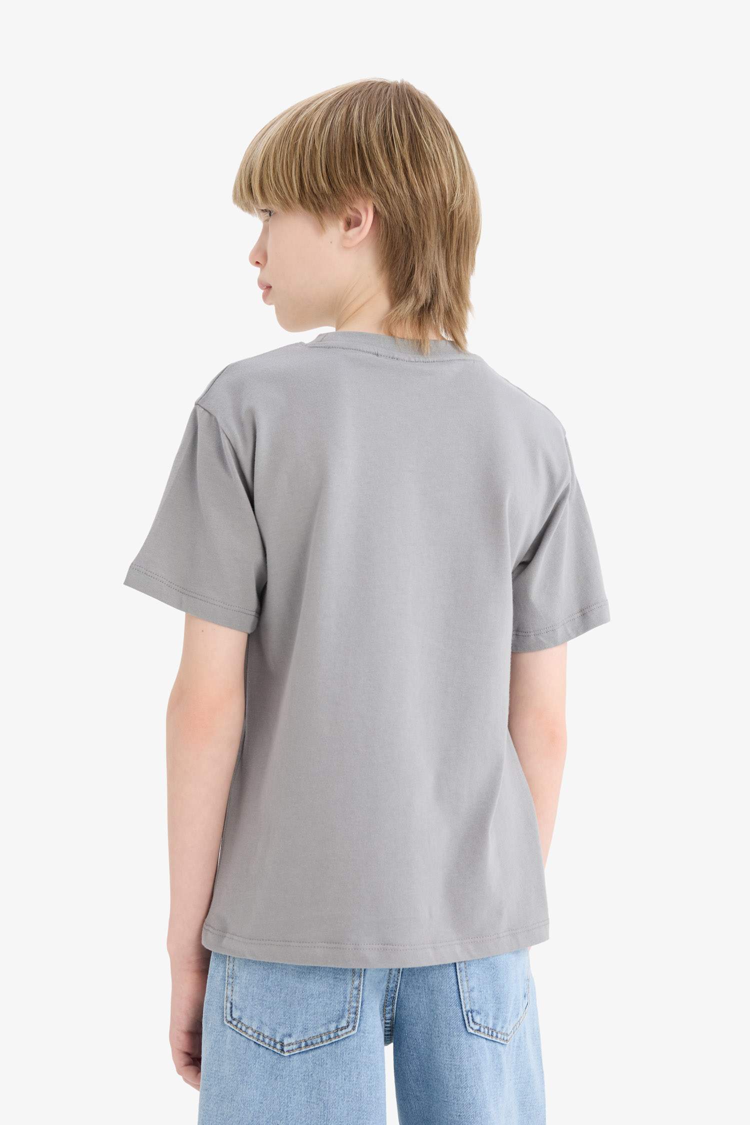 Boys Marvel Comics Crew Neck Short Sleeve T-Shirt