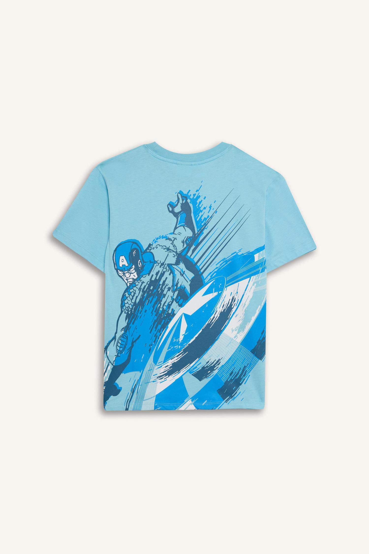 Boys Marvel Avengers Crew Neck Short Sleeve T-Shirt