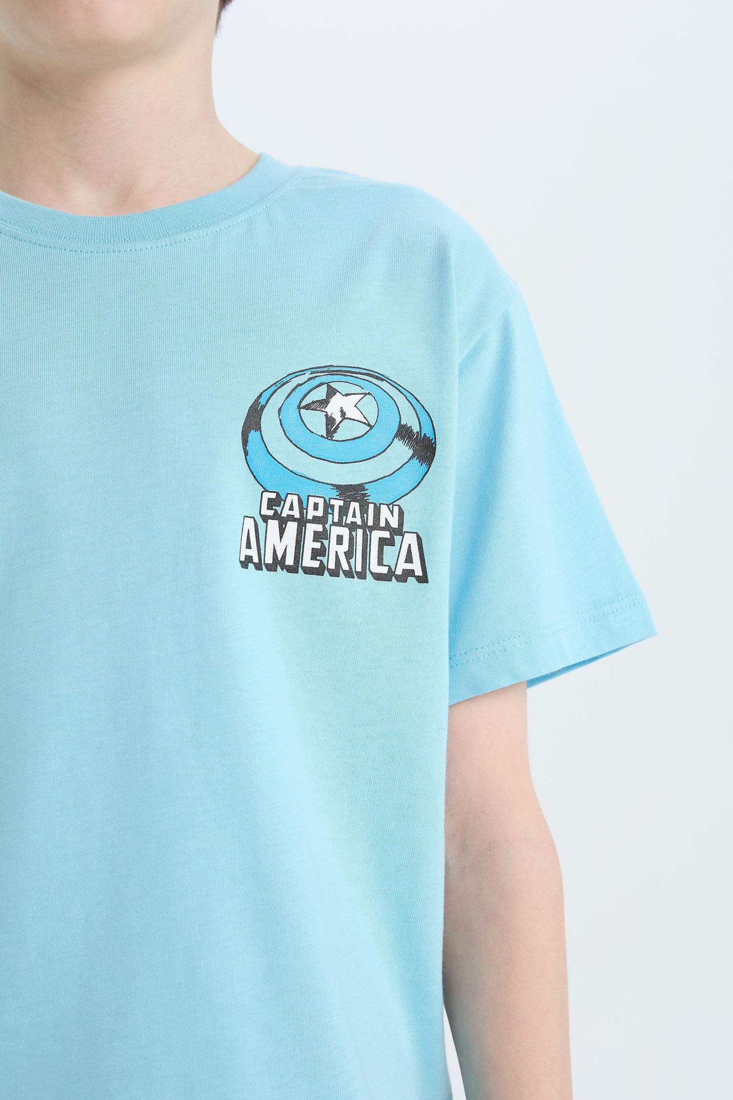 Boys Marvel Avengers Crew Neck Short Sleeve T-Shirt