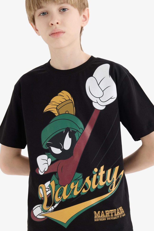 Boys Looney Tunes Crew Neck Short Sleeve T-Shirt Main Image