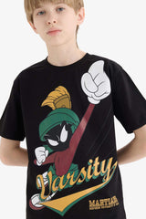 Boys Looney Tunes Crew Neck Short Sleeve T-Shirt