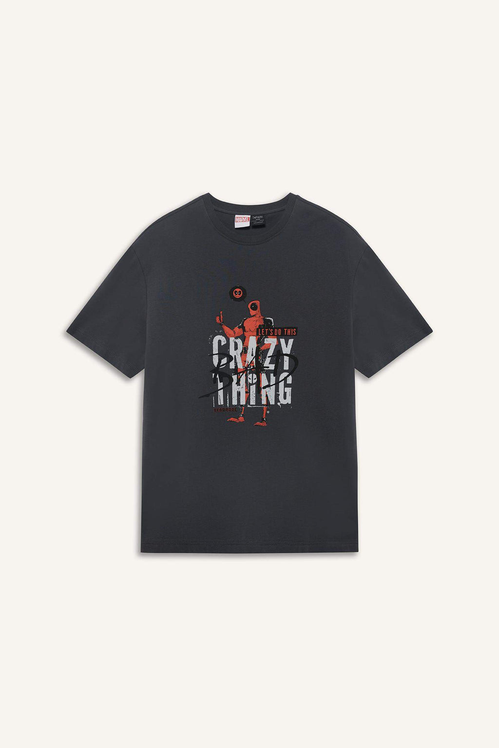 Regular Fit Crew Neck Printed T-Shirt