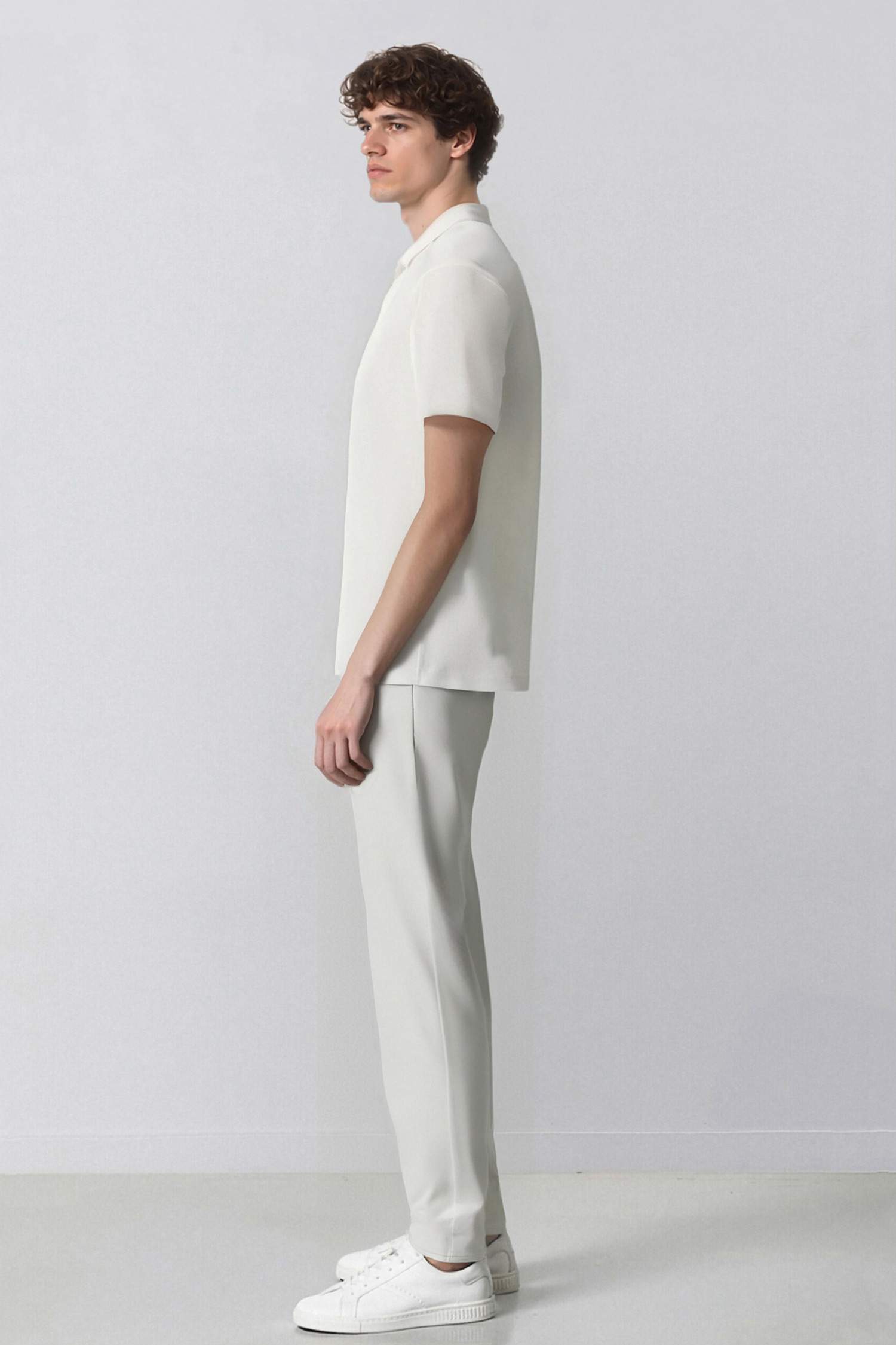 DeFactoFit Slim Fit Slim Cut Standard Leg Flexible Multifunctional Woven Athlete Trousers