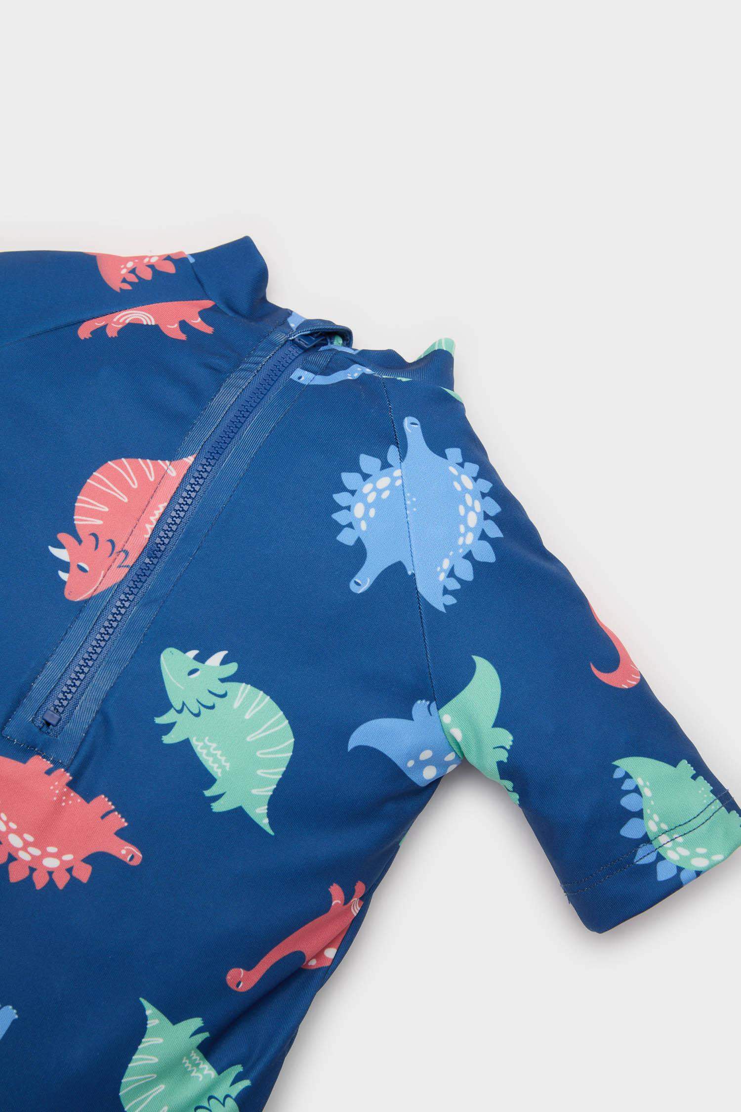 Baby Boy Dinosaur Patterned Swimsuit