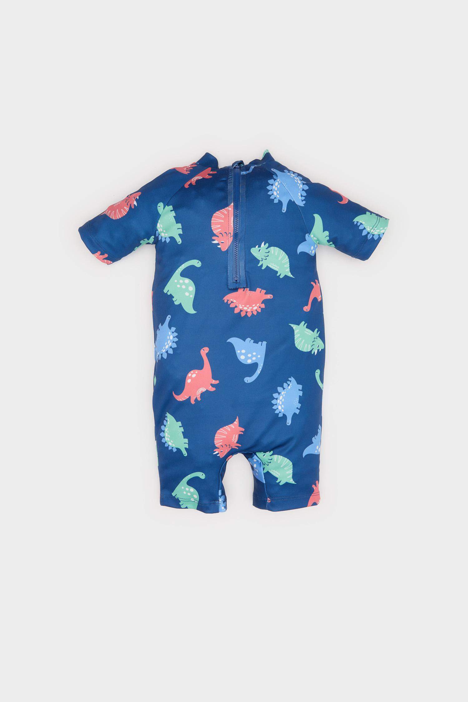 Baby Boy Dinosaur Patterned Swimsuit