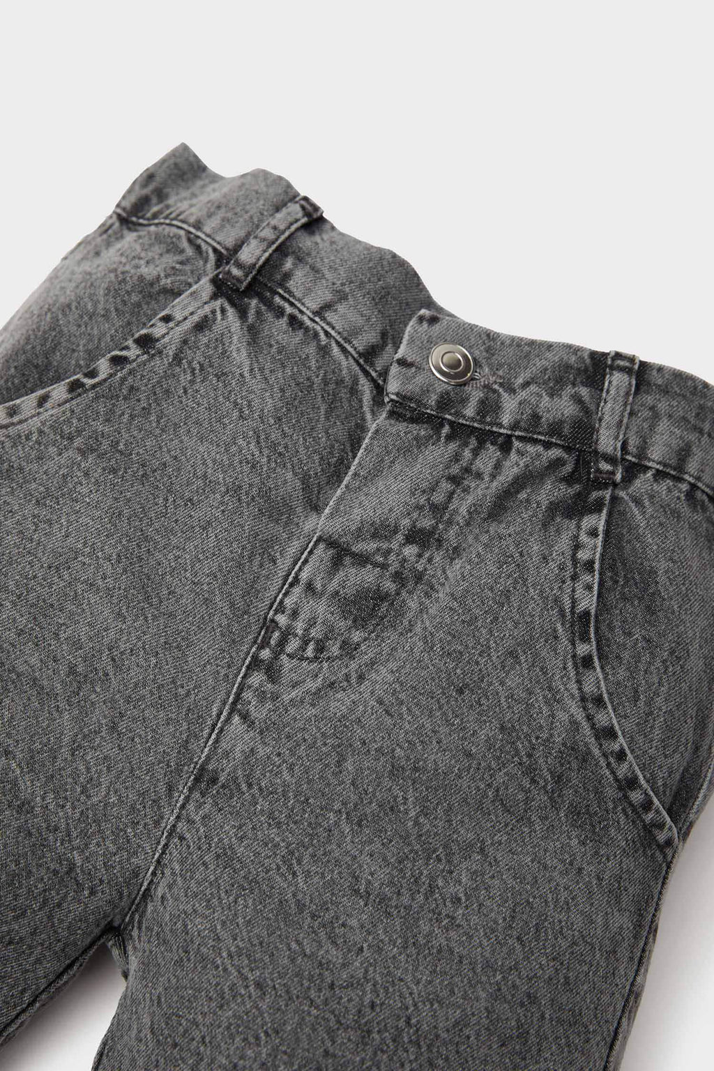 Baby Boy Basic Flexible Waist Jean Shorts