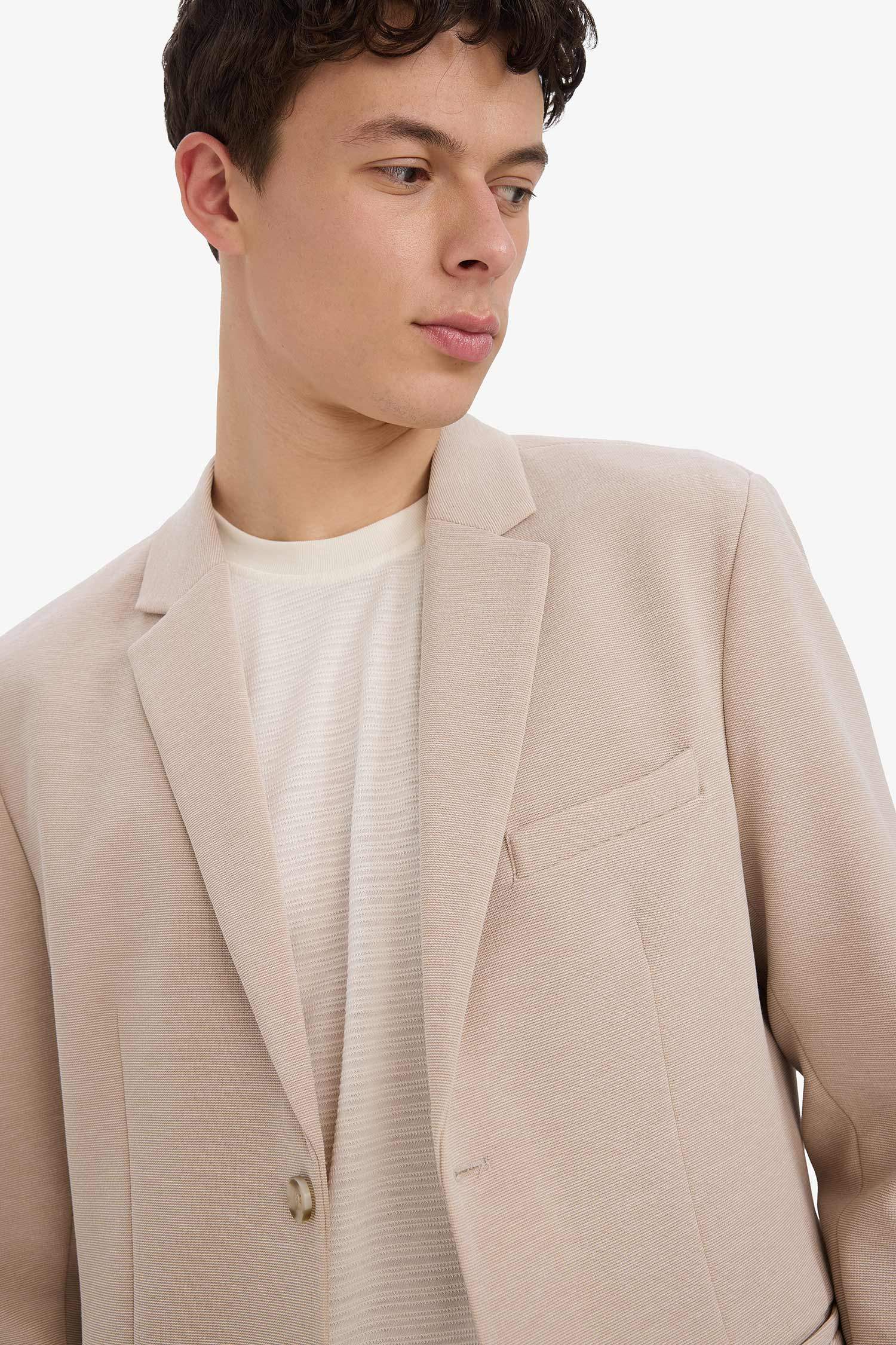 Slim Fit Half Lining Blazer