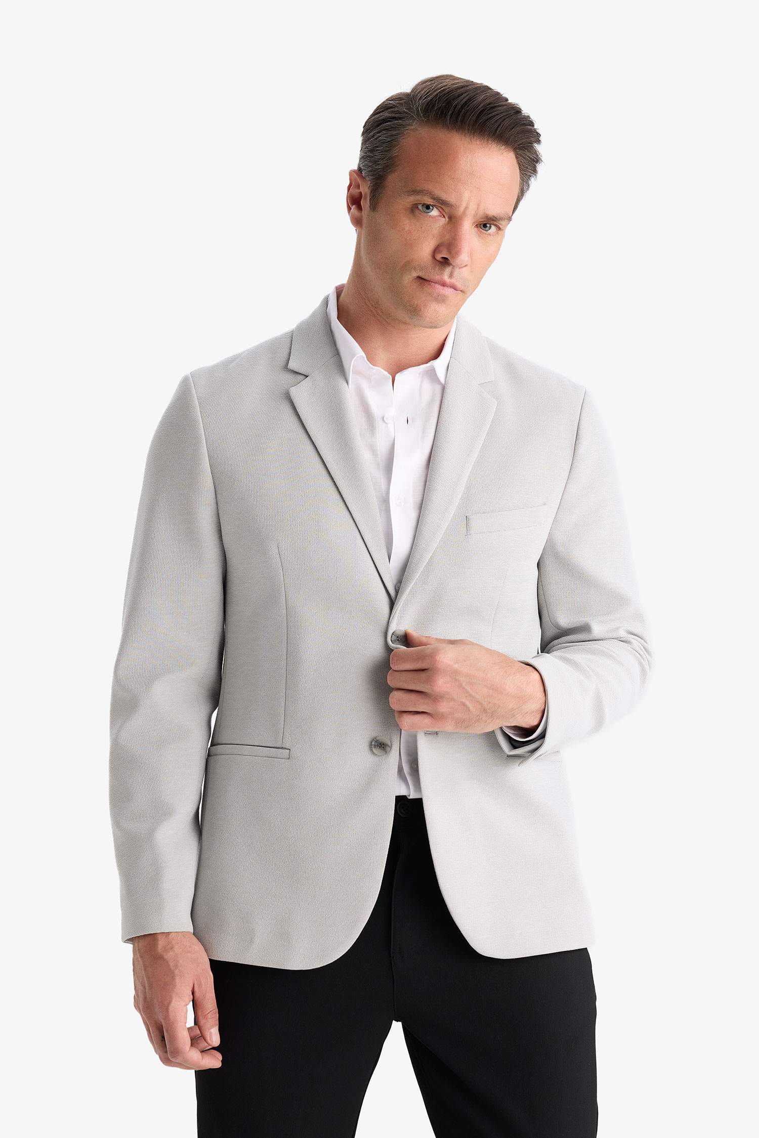 Slim Fit Half Lining Blazer