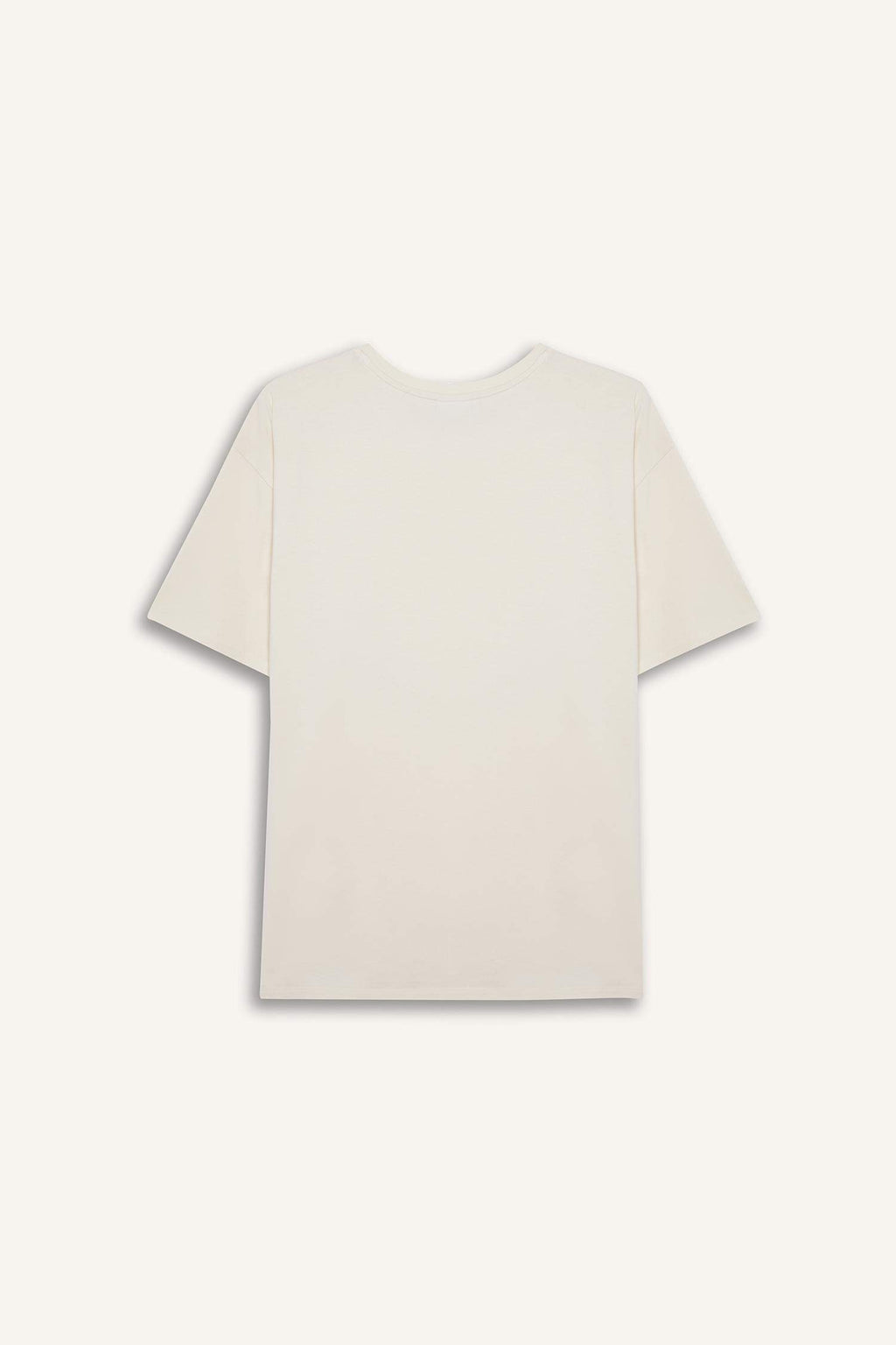 DeFactoFit Comfort Fit Crew Neck Basic Plain Sports Short Sleeve T-Shirt